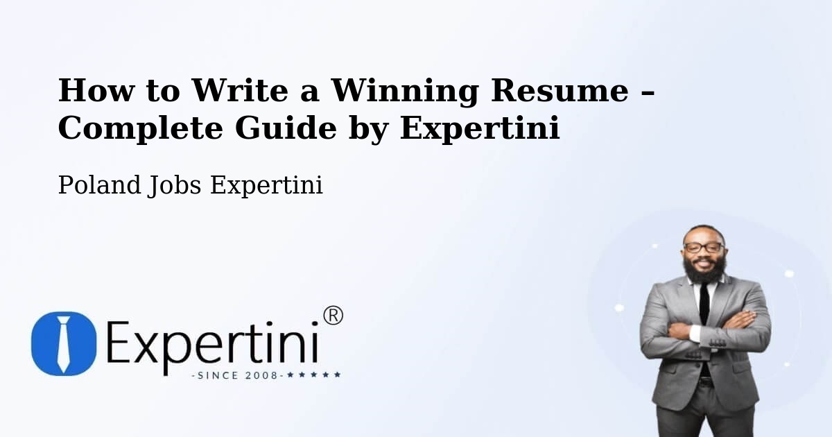 Resume Writing Guide for Job Seekers – Milicz - Milicz, Poland Jobs Expertini